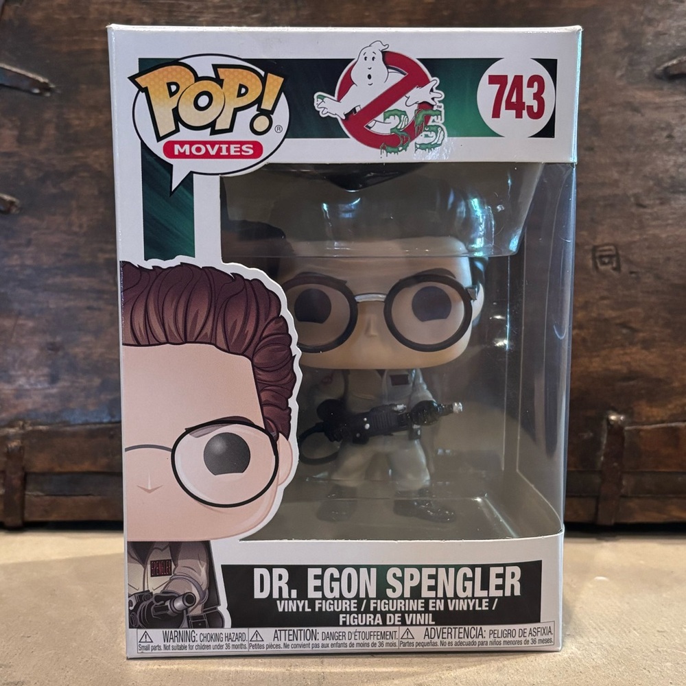 Funko Pop! Movies: Ghostbusters - Dr. Egon Spengler Figure